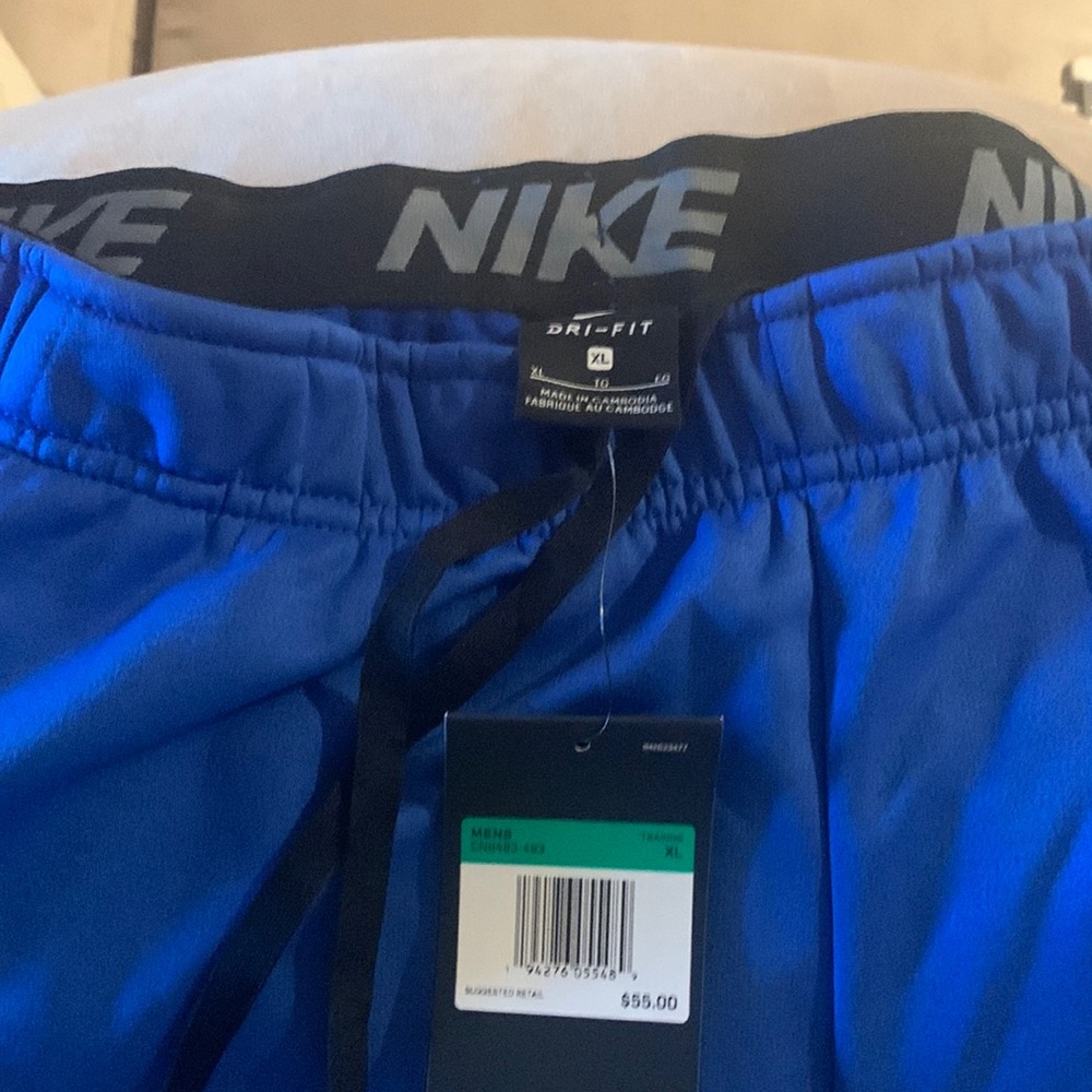 Brand new blue men’s Nike sweatpants